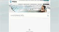 Desktop Screenshot of hotspring.hu