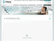 Tablet Screenshot of hotspring.hu