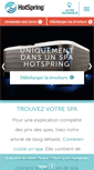 Mobile Screenshot of hotspring.fr